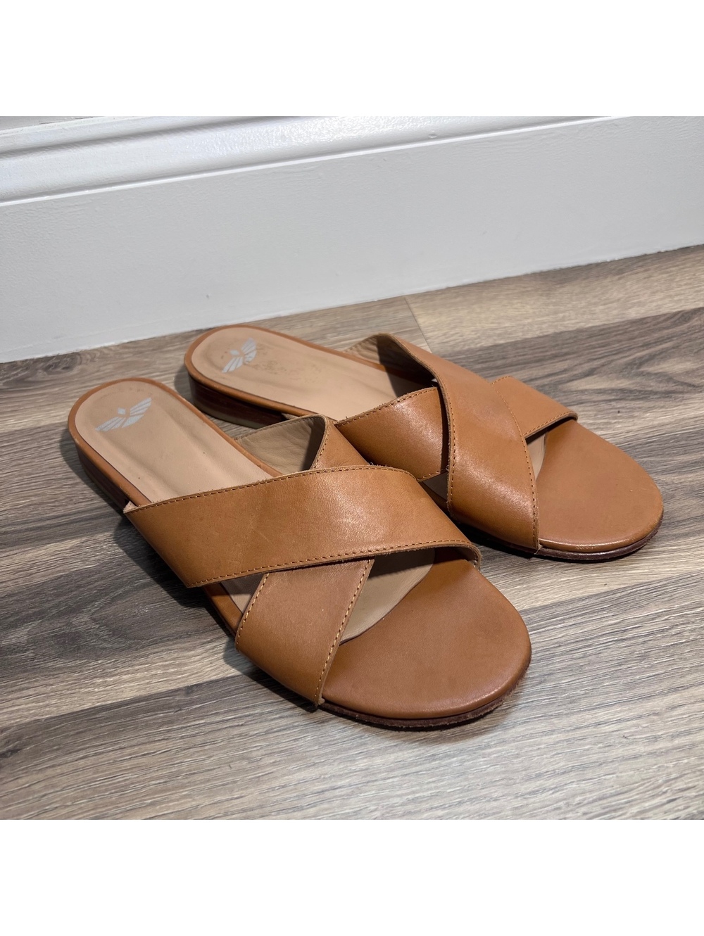 Fortress of Inca Tan Leather Sandals Women's size 9 (40)